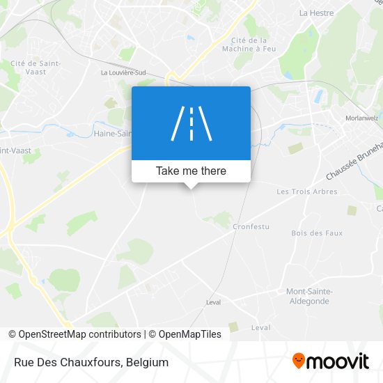 Rue Des Chauxfours map