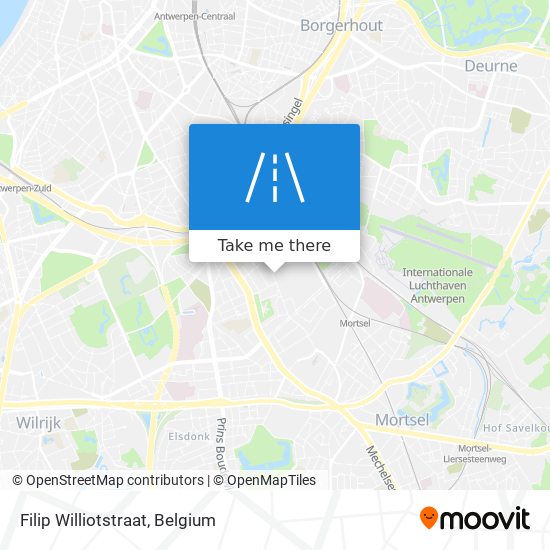 Filip Williotstraat map