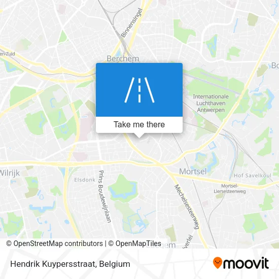 Hendrik Kuypersstraat map