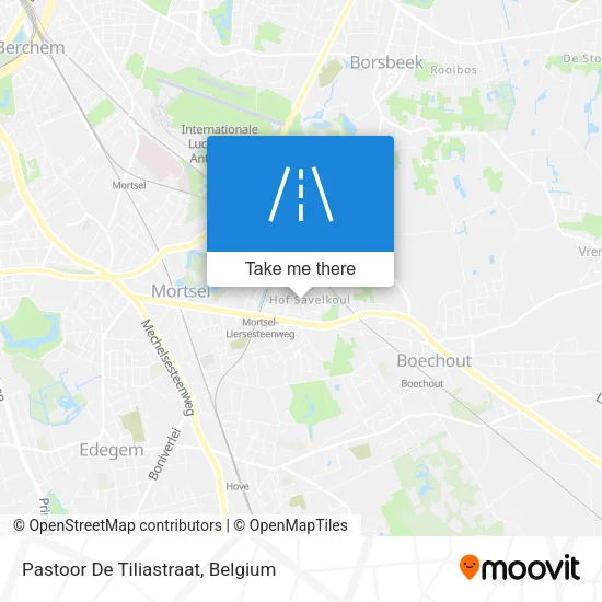 Pastoor De Tiliastraat map