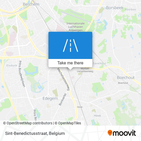 Sint-Benedictusstraat map