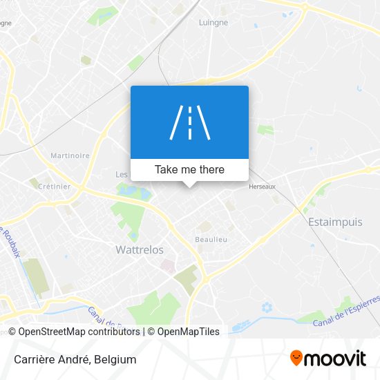 Carrière André map