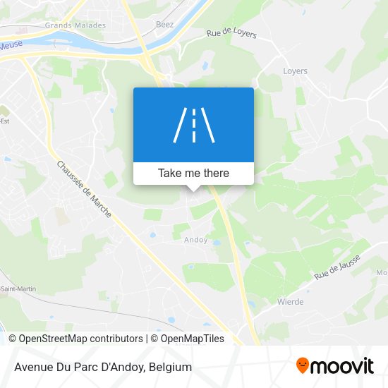 Avenue Du Parc D'Andoy plan