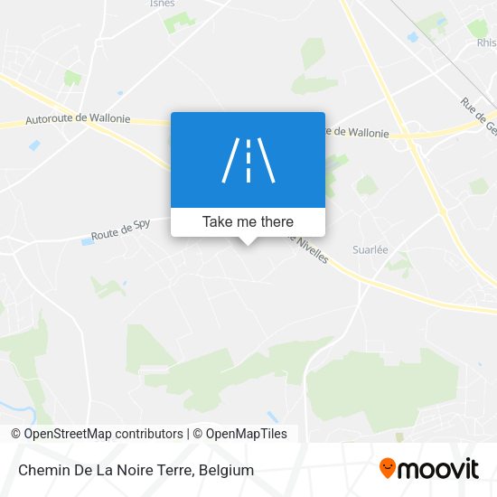 Chemin De La Noire Terre map
