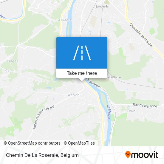 Chemin De La Roseraie plan