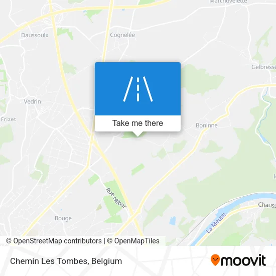 Chemin Les Tombes map