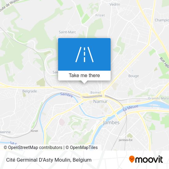 Cité Germinal D'Asty Moulin plan