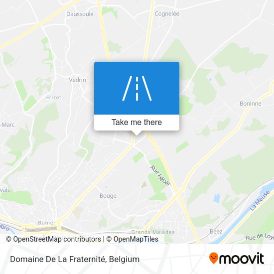 Domaine De La Fraternité map