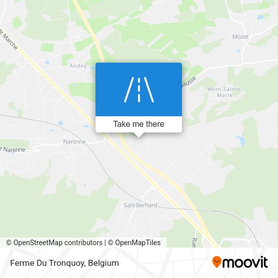 Ferme Du Tronquoy plan