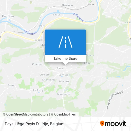 Pays-Liège-Payis D'Lîdje map