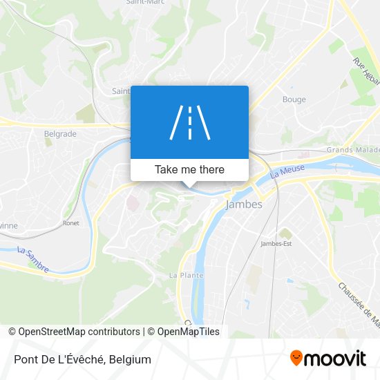 Pont De L'Évêché plan