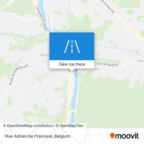 Rue Adrien De Prémorel map