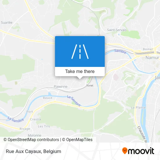 Rue Aux Cayaux map