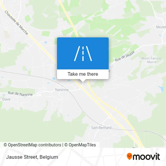 Jausse Street map