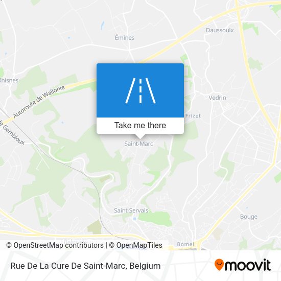 Rue De La Cure De Saint-Marc map