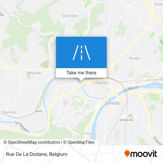 Rue De La Dodane plan