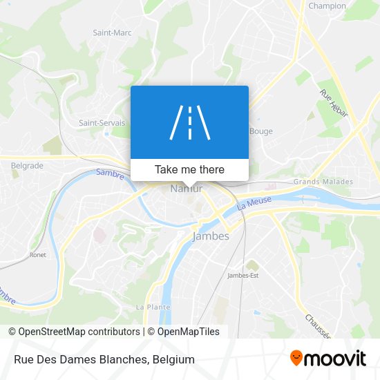 Rue Des Dames Blanches map