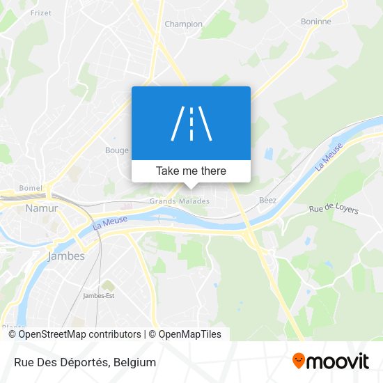 Rue Des Déportés map