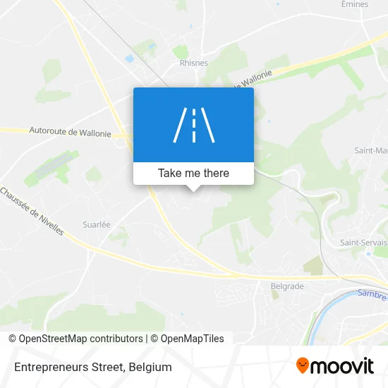 Entrepreneurs Street map