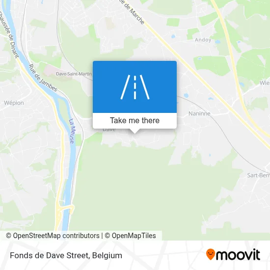 Fonds de Dave Street map