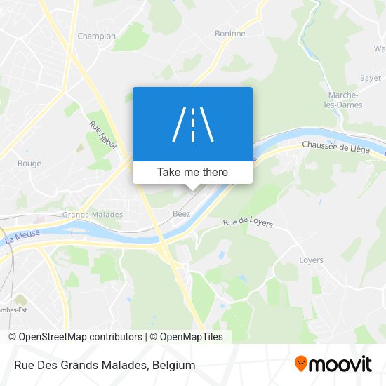 Rue Des Grands Malades map