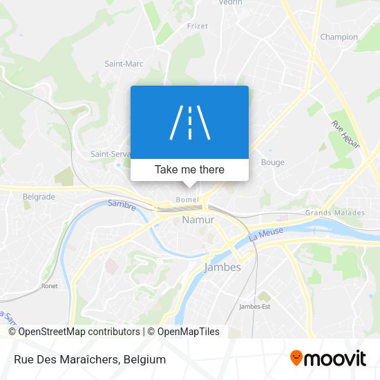 Rue Des Maraîchers map