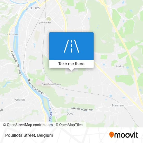 Pouillots Street map