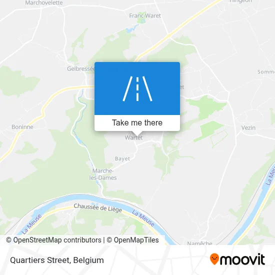 Quartiers Street map