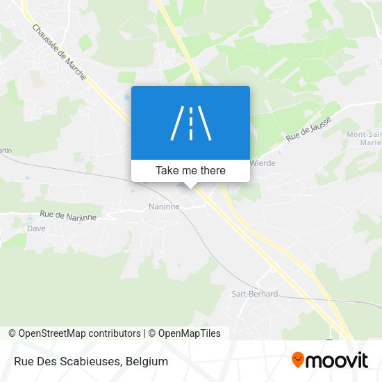 Rue Des Scabieuses plan