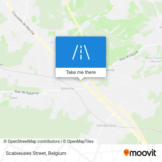 Scabieuses Street map