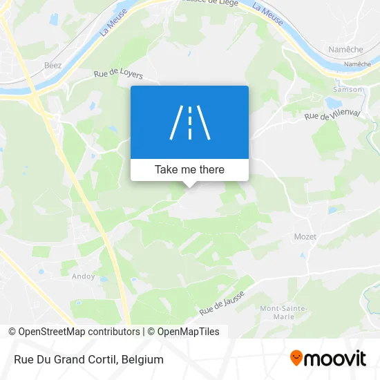 Grand Cortil Street map