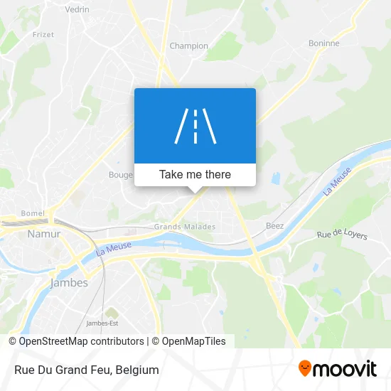 Grand Fire Street map