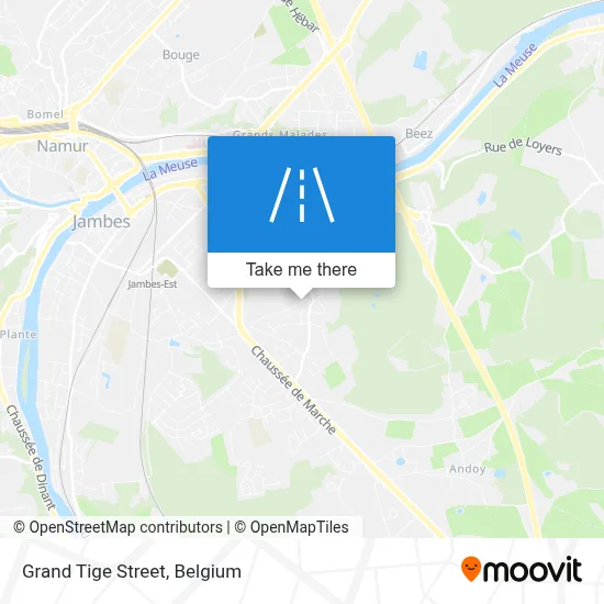 Grand Tige Street map