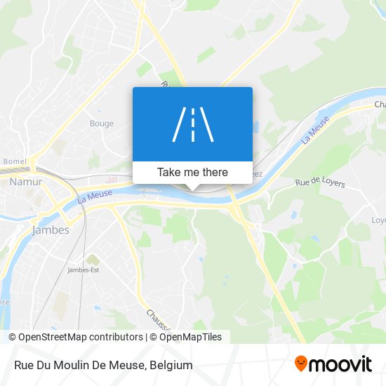 Rue Du Moulin De Meuse map