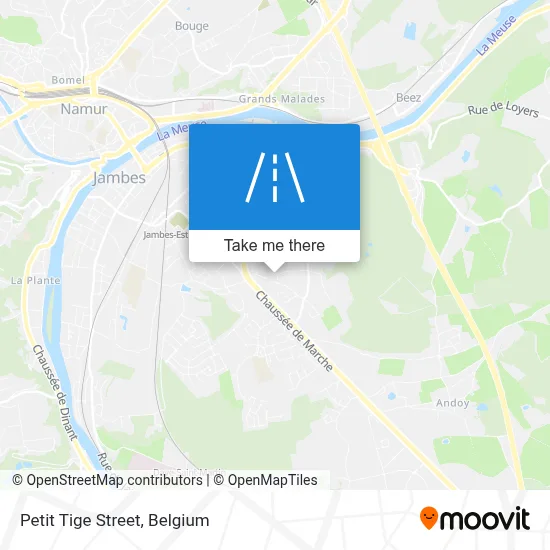 Petit Tige Street map