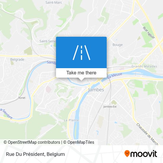 Rue Du Président plan