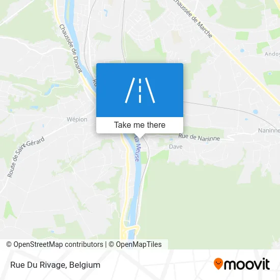 Riverside Street map