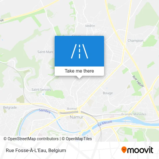 Rue Fosse-À-L'Eau map