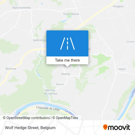 Wolf Hedge Street map