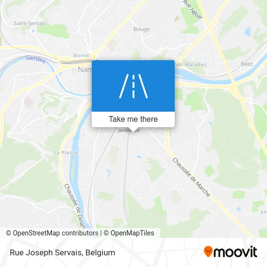 Joseph Servais Street map