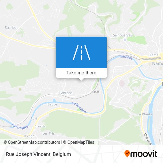 Rue Joseph Vincent plan