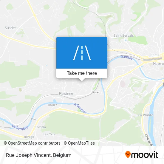 Rue Joseph Vincent map