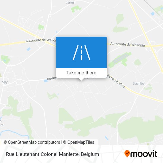 Rue Lieutenant Colonel Maniette map