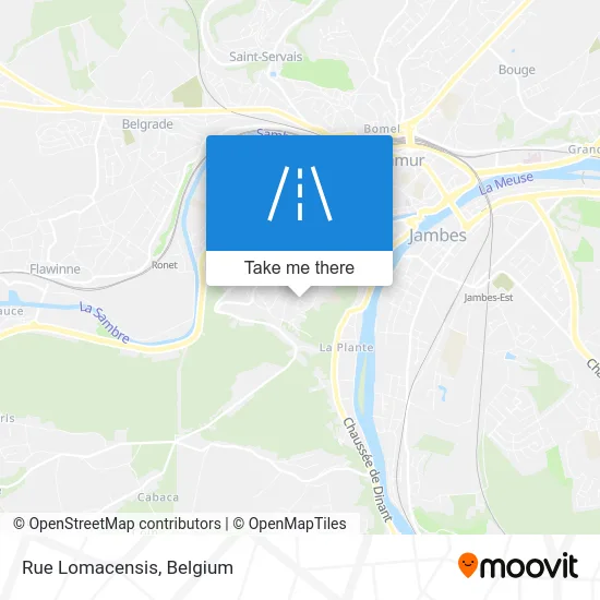 Lomacensis Street map