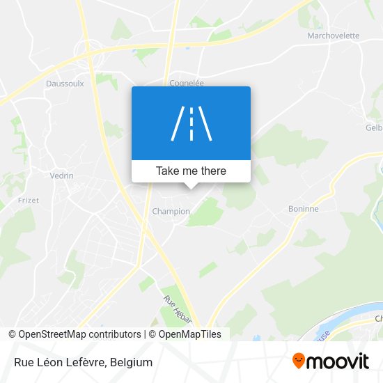 Rue Léon Lefèvre map