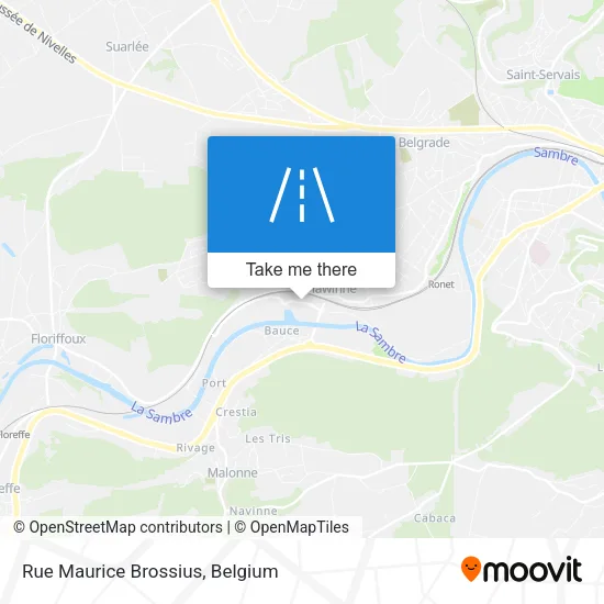 Rue Maurice Brossius map