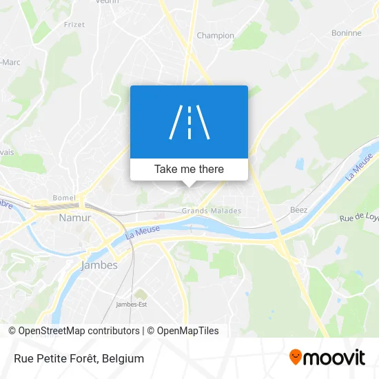 Little Forest Street map