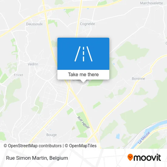 Rue Simon Martin map