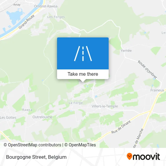 Bourgogne Street map