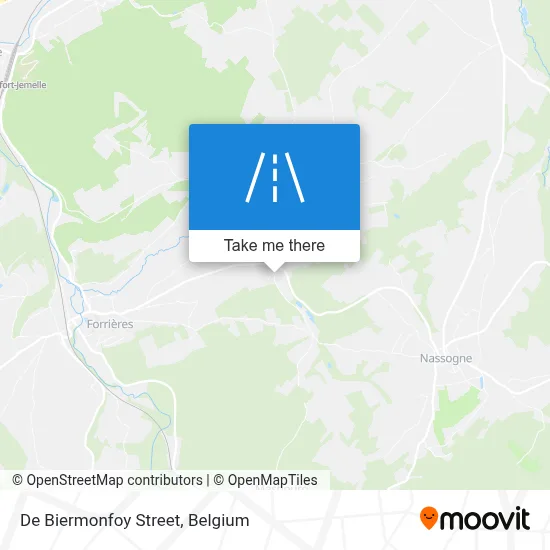 De Biermonfoy Street map